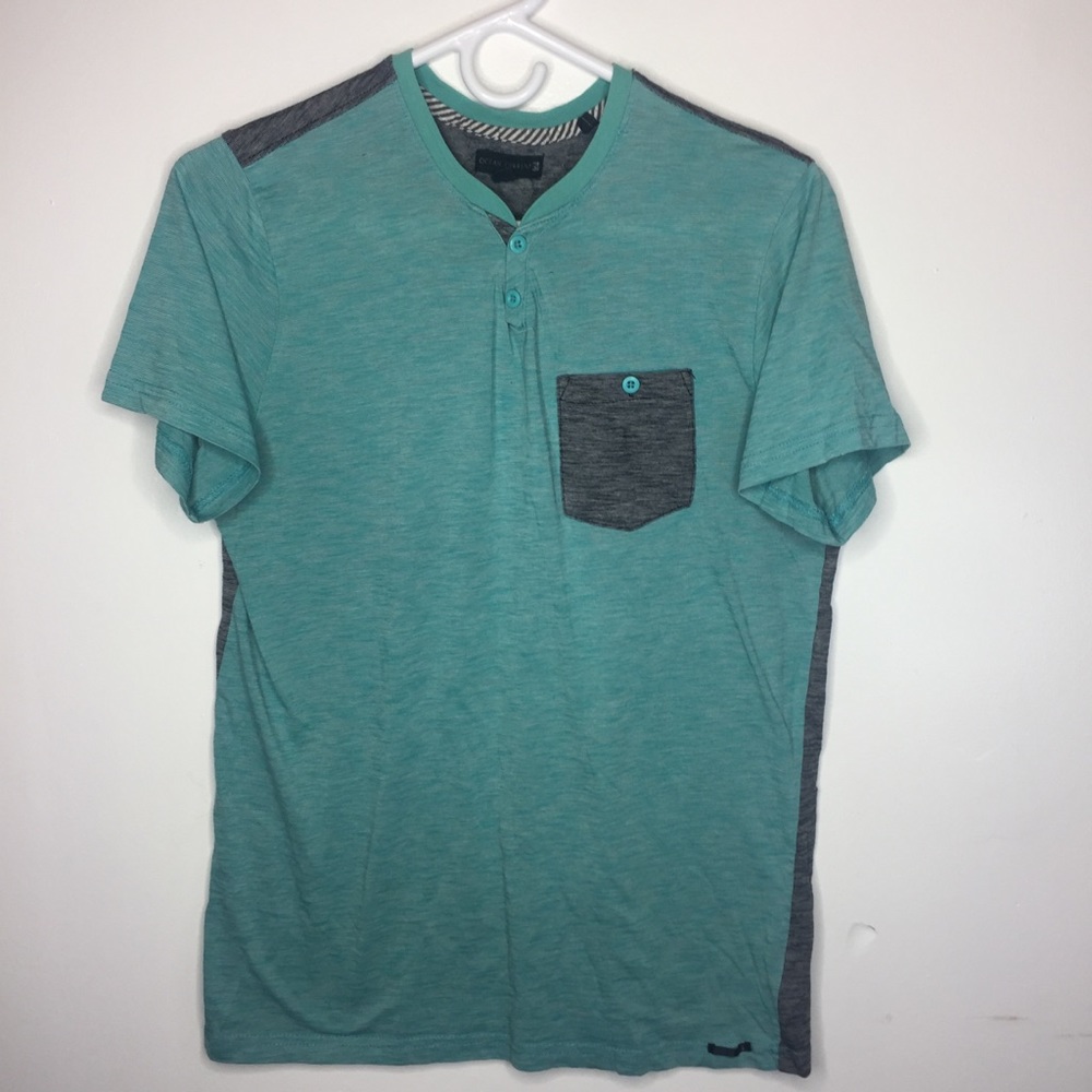 Ocean Current Medium Blue & Gray Shirt